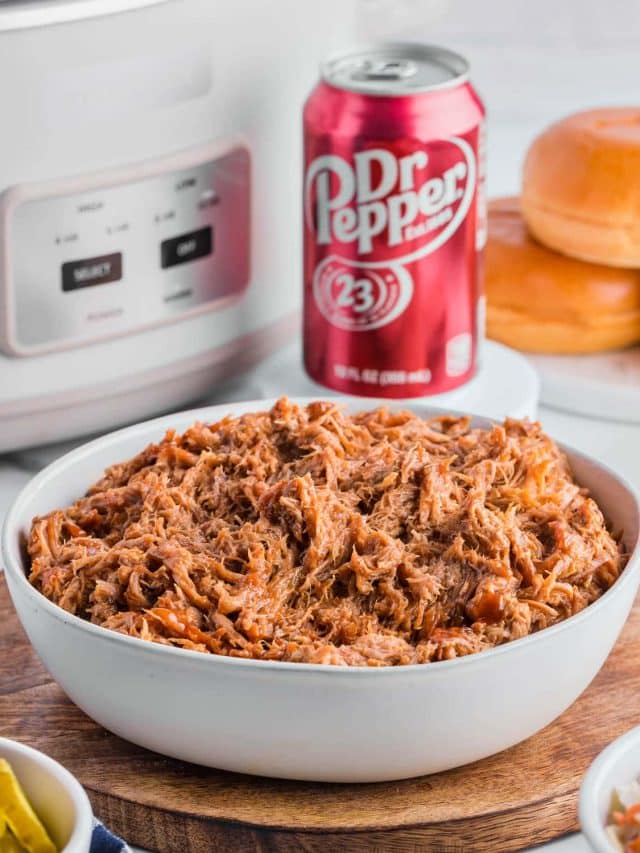 Dr. Pepper Pulled Pork Recipe Tastes of Lizzy T