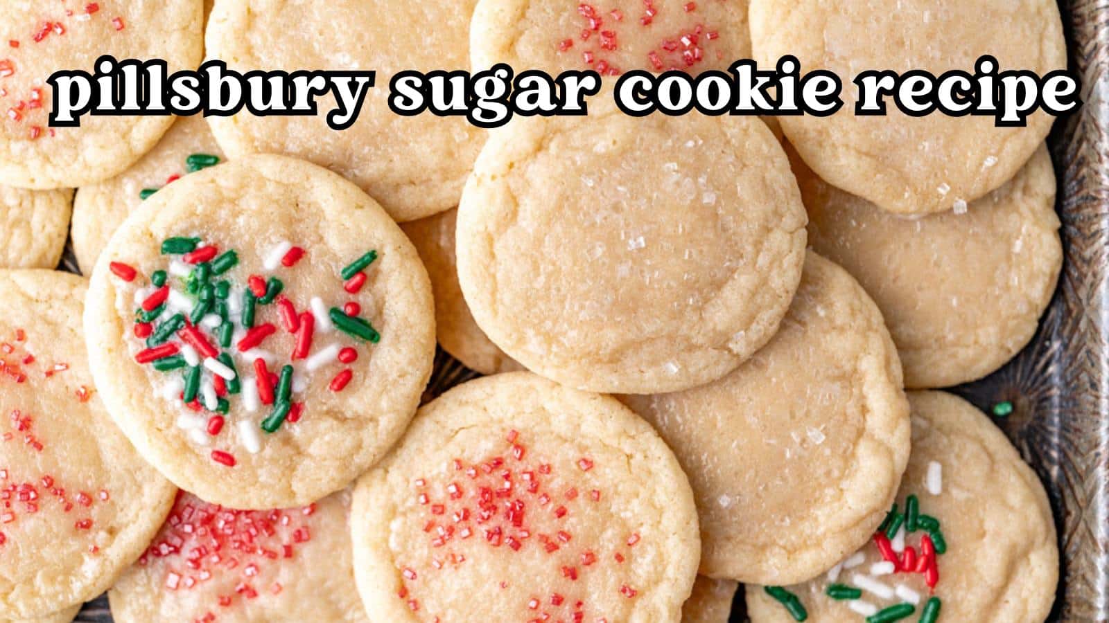 Pillsbury Sugar Cookie Recipe (Copycat) Tastes of Lizzy T