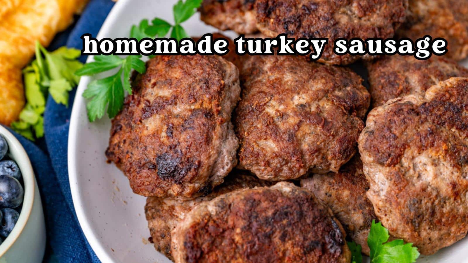 Homemade Turkey Sausage Recipe Tastes of Lizzy T