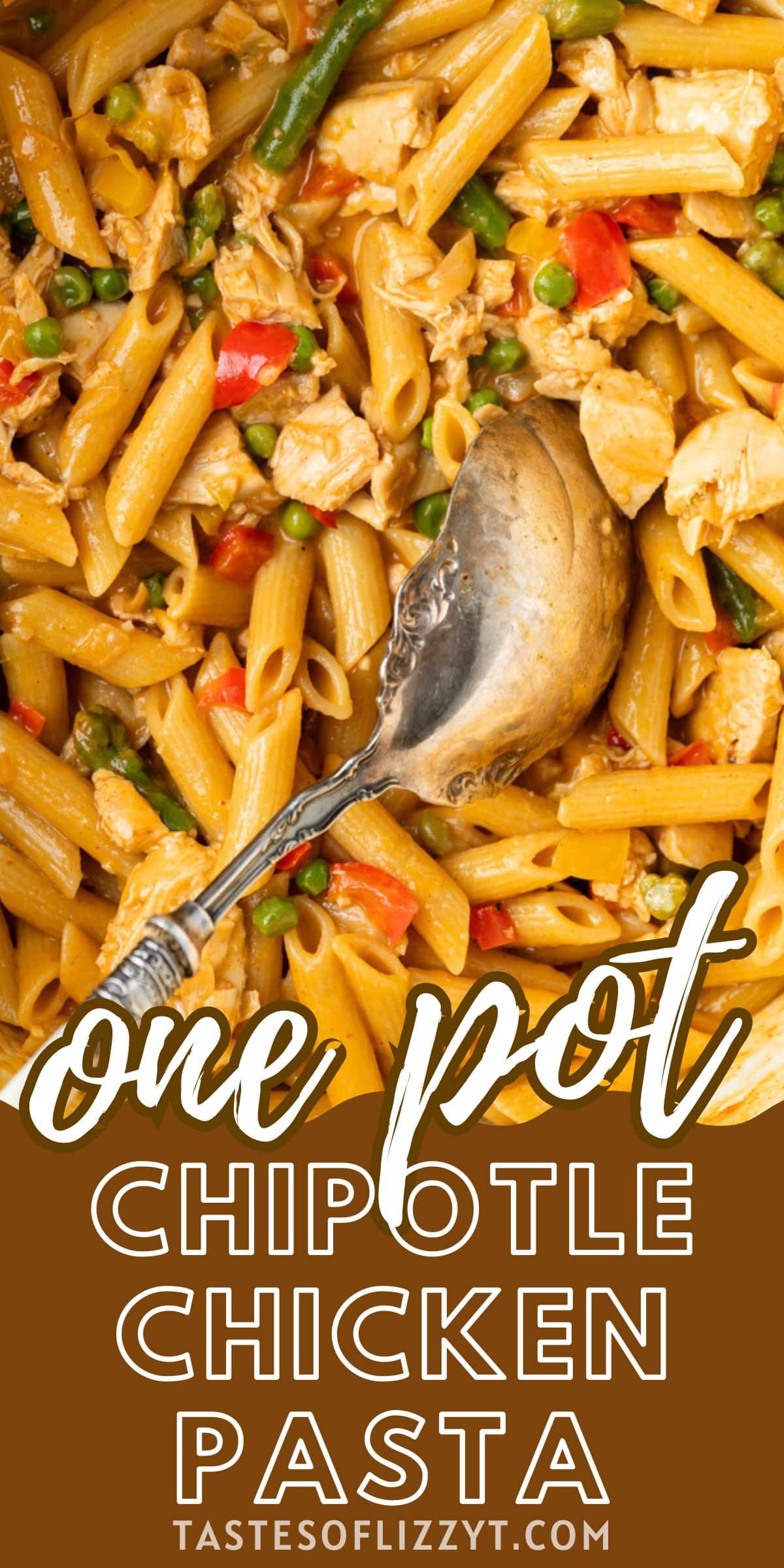 Chipotle Chicken Pasta Recipe - Tastes of Lizzy T