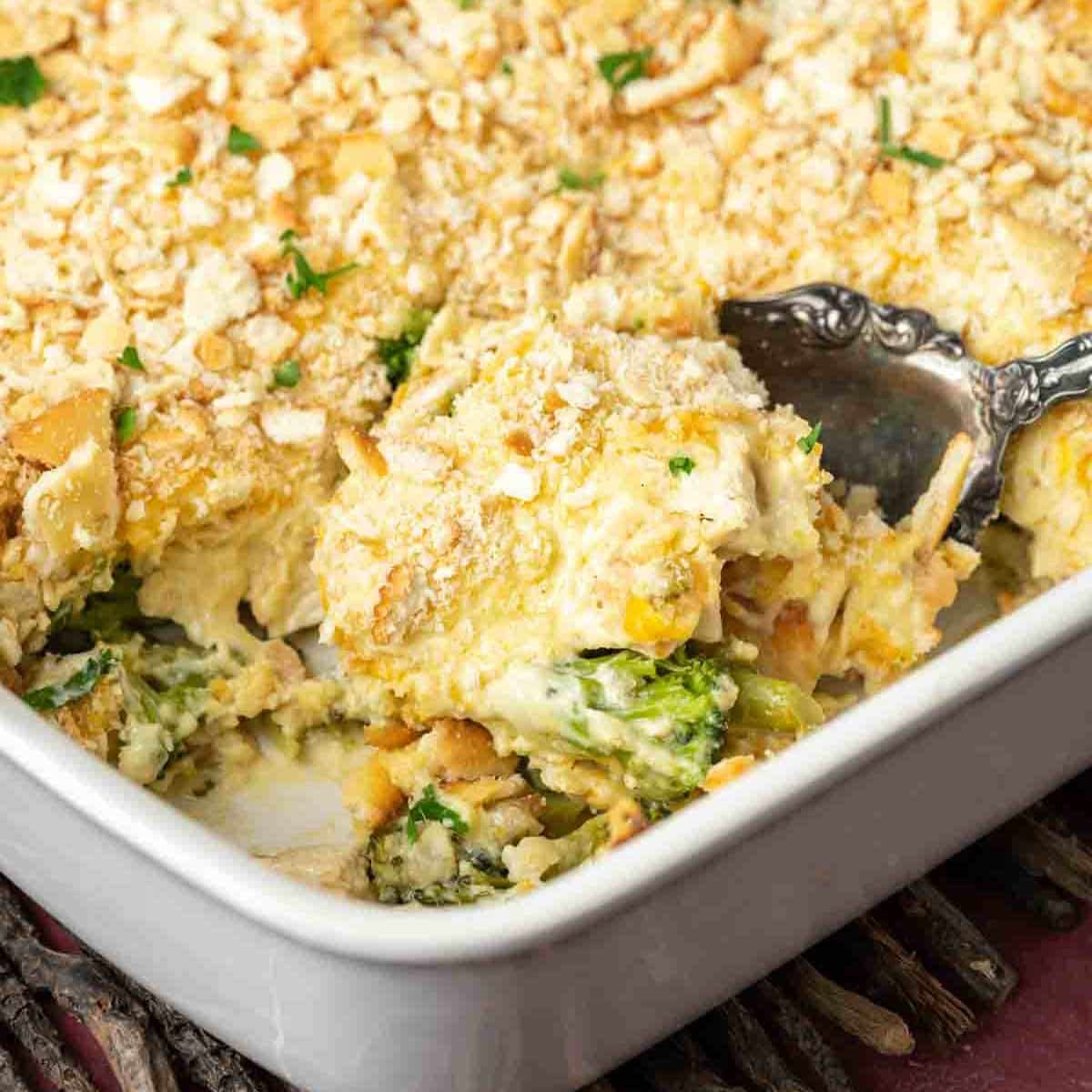 Chicken Divan Casserole Recipe | Tastes of Lizzy T
