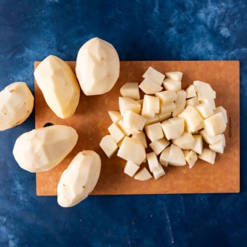 Gruyere Mashed Potatoes - Tastes of Lizzy T