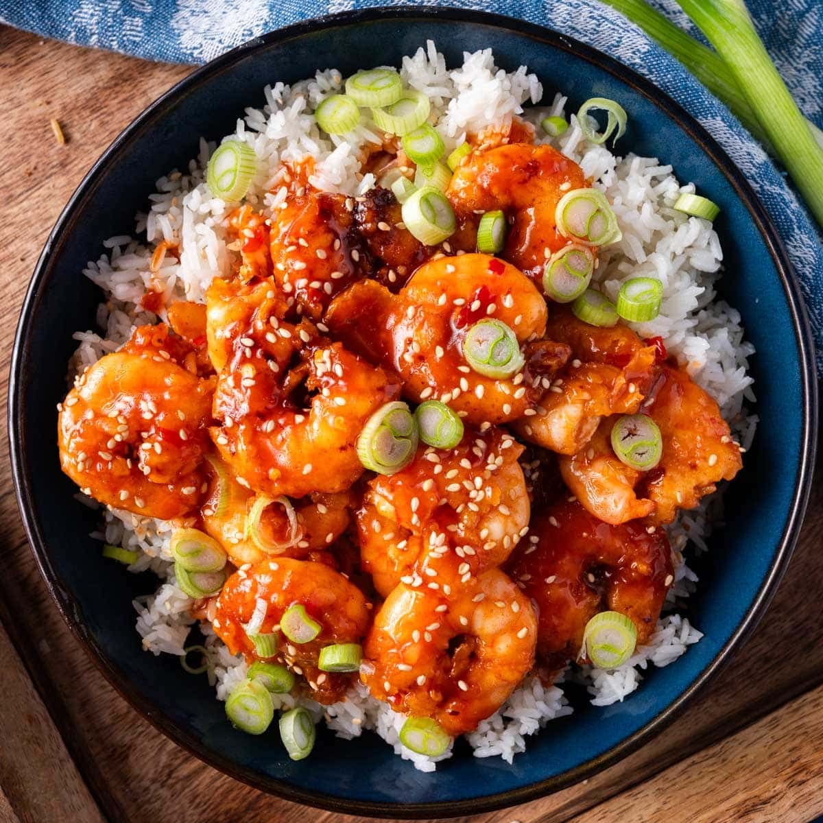 Firecracker Shrimp - Tastes of Lizzy T