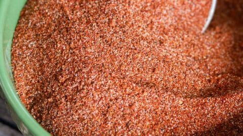 pulled pork rub in a bowl