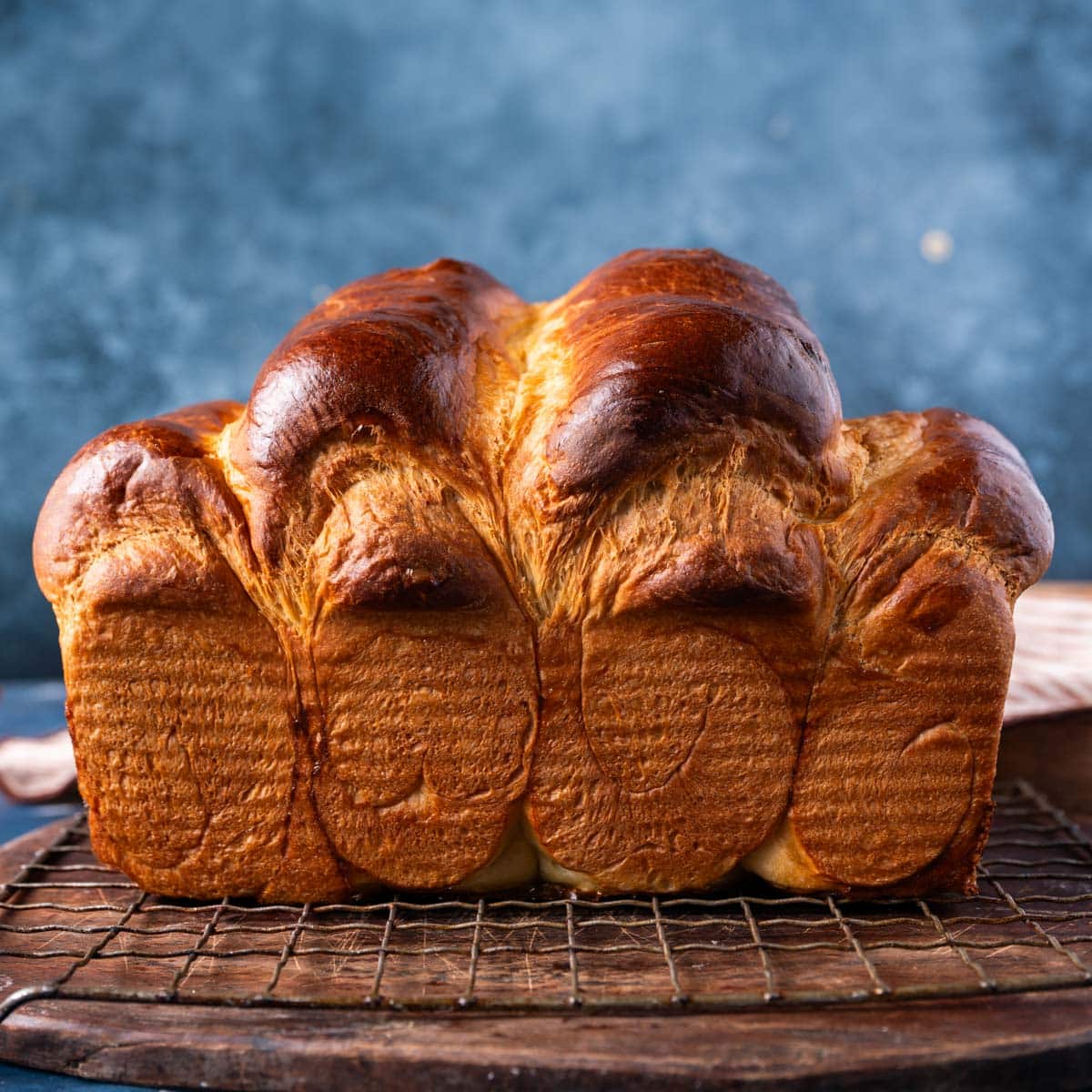 a loaf of milk bread on a table