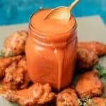 buffalo sauce in a jar