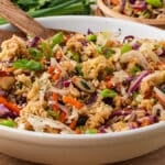 a bowl of ramen noodle salad